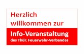 Herzlich willkommen zur - KFV Hildburghausen · Herzlich willkommen zur Info ... Informationen zur Leitbilderarbeitung 7. ... Ende der Info‐Veranstaltung ...