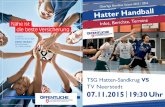 hallenheft saison 2014-2015 2015-11-07 tv-neerstedt … · Sonntags-Kohlfahrt 14.02.2016 ab 11.00h. 20 Saison 2015 / 2016 | Hatter Handball Hatter Handball | Saison 2015 / 2016 Liebe