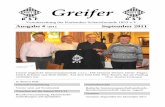 Greifer - archiv.ksf1853.dearchiv.ksf1853.de/Magazine/2011_4_greifer.pdf · Unsere kompetenten Mannschaftsführer haben sich bemüht, schlagkräftige Teams zusammenzustellen. Die