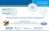 Modellprojekt Cochem-Zeller Energiedorf · Status Quo im Klimaschutz ... KfW-Quartierskonzept ... • Nachhaltige Stärkung der Dorf- / Stadtentwicklung („Dorfinnenentwicklung“)