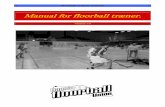 Manual for floorball træner2-versiondafu - blackhawks.dk for floorballspillere.pdf · Floorball hører til højrisiko-gruppen inden for sport, og forstuvede fingre, ankler, forvridninger