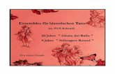 Eine kleine Chronik der Ensembles für historischen …historisches-tanzen.de/download/chronik.pdf · Chronik der Einfachheit halber die männliche Sprachform gewählt, wofür ich