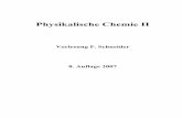Physikalische Chemie II - Universität Siegen: Zukunft ...pciii/PC21.pdf · 4 D i f f u s i o n ... Die Vorlesung Physikalische Chemie II umfasst die Themen ... & Impuls Die Transportprozesse