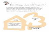Die Show der Alchimisten - fcs-media.oe2-system5.netfcs-media.oe2-system5.net/2840-Projekte_2016.pdf · Wir werden in Siegen und in der Umgebung der Schule nach Schätzen Ausschau