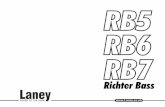 RB5 RB6 RB7 Manual - 2011 - Issue 1 - Laney … · Die Hauptleitungen verstopfen, oder Gerätekoppler wird während die Trennung Vorrichtung benutzt und wird bereitwillig funktionell