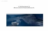 CADvent 6 Benutzerhandbuch - itsolution.lindab.com · 3D-Modelle unsichtbar/ sichtbar machen ..... 196 3D-Auswahl..... 196 CADvent - Erweiterte Projekteinstellungen ..... 197 Eine