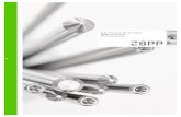 Zapp Precision Metals GmbH MEDICAL ALLOYS ...¼rette Rotierende Instrumente Dentalbohrer Dentalfräser Zahnspange Skalpell Schere Laborausrüstsung Stanz- und Biegeteile MEDICAL ALLOYS