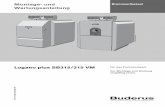 Montage- und Wartungsanleitungdocuments.buderus.com/download/pdf/file/6720615882.pdf · Anlage die landesspezifischen Normen und Richtlinien! Verwenden Sie nur Originalersatzteile
