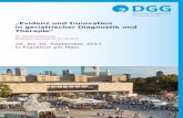 „Evidenz und Innovation in geriatrischer Diagnostik und ... · 29. Jahreskongress der DGG 8 9 Plenar/Keynote Vortrag wissenschaftli-che Symposien Mitglieder-versammlung/ AG-Sitzungen