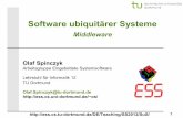 Software ubiquitärer Systeme - ess.cs.tu-dortmund.de · Die Datentypen sehen nur aus wie die von C++/Java! ... Flusskontrolle