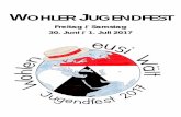 OHLER JUGENDFEST - Schule Wohlen AG 2017... · Herzlich willkommen Gerne heissen wir Sie zu diesem Fest der Wohler Schuljugend, welches unter dem Motto „Wohlen - eusi Wält“ steht,