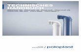 TECHNISCHES HANDBUCH - poloplast.com · mit dem hochschalldämmenden Rohrsystem POLO-KAL 3S eine über - zeugende Lösung, speziell für die Hausabfluss-Verrohrung im Fallstrang oder