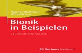 Bionik in Beispielen - ciando eBooks - Deutschlands ... · Für die Gliederung haben wir die bewährte und weitgehend akzeptierte Einteilung aus dem erstgenannten Buch übernommen.