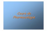 Cours de Pharmacologie - Extranets du CHU de Nice · • amphétamine 10 pH des compartiments physiologiques: sang 7.35 - 7.45 urine 5.5 - 7.8 sécrétion gastrique < 1.4 cytoplasme