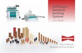 Hoffmann Dovetail Joining System Files/2018 Catalog/Hoffmann... · Hoffmann Dovetail Keys are extremely versatile, with lengths ranging from 1/4” - 4” in different colors and