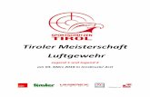 Tiroler Meisterschaft Luftgewehr - sg-roppen.com · Tiroler Meisterschaft Luftgewehr Jugend 1 und Jugend 2 am 03. März 2018 in Innsbruck/ Arzl