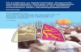 S3-Leitlinien zu Epidemiologie, Diagnostik ... · n progrediente Pneumonie (klinische Zustandsverschlechterung mit Entwicklung einer respiratorischen Insuffizienz und/oder einer schweren