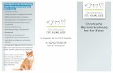 Checkliste zu den Symptomen einer Nierenerkrankung bei ... · » Vermindertes Pflege-/Putzbedürfnis ... ursache bei Katzen. Wird die Erkrankung jedoch frühzeitig erkannt und entsprechend