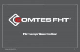 Firmenpräsent - COMTES FHT a.s. · • spezielle Umformung (IHU, SPD, Mikroumformung) • thermische, chemisch-thermischen und thermomechanischen Verarbeitung • induktive und ohmsche