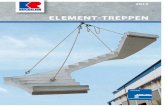ELEMENT-TREPPEN - roeckelein.de · Steigungsverhältnis stufenlos einstellbar Steigungsbereich 15,5 - 20,0cm Auftrittsbereich 25,0 - 31,0cm Setz- und Trittstufe schalungsglatt ...