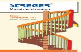 Das Treppen 1x1 - Holztreppen von STREGER€¦ · 28 cm, Steigungsverhältnis 18,93 / 25 cm, 15 Steigungen ) Treppe gerade Treppe 2x ¼ Wendung Treppe ¼ Wendung 5 7 6 5 4 3 2 1 3580