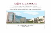 Plan Estratégico de la FMH USMP Estrategico Escuela de... · • EPP de universidades publicas ... El análisis interno evalúa el nivel de competitividad medida en función de sus