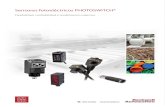 Sensores fotoeléctricos PHOtOSWitcH® - Literature …literature.rockwellautomation.com/idc/groups/literature/documents/... · PReSenTAción de PROdUctOS Los sensores fotoeléctricos