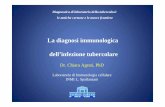 Dr. Chiara Agrati, PhD - conftecnici.eu · – si misura l’infiltrato, non l’eritema La Mantoux • Utile per predire la TBC attiva • Il trattamento dei soggetti Mantoux positivi
