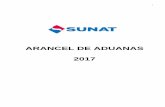 ARANCEL DE ADUANAS 2017 - myperuglobal.commyperuglobal.com/wp-content/uploads/2017/09/Arancel-2017.pdf · 72 Fundición, hierro y acero. ... electromecánicos) ... INSTRUMENTOS Y