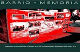 Comisión Por La Memoria - Red de Cultura de Boedo memoria BAJA.pdf · por cientos de vecinos. El listado de personas desaparecidas ... tereses de minorías derrotadas que ... del