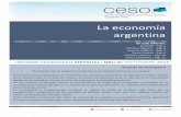 La economía argentina - CESO · argentina En este informe: Actividad - Pág. 1 ... comercio exterior) ajustado por el IPC-provincias se apreció un 22% respecto a julio de 2014.
