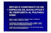 ESTUDIO COMPARATIVO DE ESPECIES DE … · Composición química porcentual (análisis sumativo) de las maderas en estudio (hemicelulosas por diferencia)