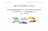 SEPTIEMBRE 2018 CUADERNILLO ACTIVIDADES … · ies santa ana departamento fÍsica y quÍmica septiembre 2018 cuadernillo actividades