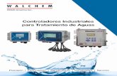 Controladores Industriales el distribuidor autorizado … · Los controladores industriales para tratamiento de aguas serie ... miento, calderas,equipos de ósmosis inversa y otras