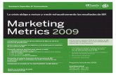 Marketing Metrics 2009 - ikn.es · ejercicios de análisis en grupo LLEGA LA DURA REALIDAD DE LAS CIFRAS AL DPTO. DE MK ... • Responsable de Marketing Directo • Trade Marketing