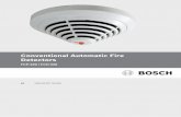 Conventional Automatic Fire Detectorsresource.boschsecurity.com/documents/FCP_320___FCH... · FCH-320 se basa en la tecnología convencional y combina métodos de detección estándar,
