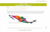 GUÍA PAÍS México 2017 I. ANTECEDENTES BÁSICOS · Estado de México (7,9%), Querétaro (7,3%), Jalisco (6,3) y Nuevo León (4,7%) 3. DESEMPLEO ... licenciado Enrique Peña Nieto