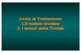 Cenni di Trattamento 1.Il nodulo tiroideo 2. I tumori ...biblioteca.asmn.re.it/allegati/terapiagozzo_120113094728.pdf · 1.Il nodulo tiroideo 2. I tumori della Tiroide. Dimensioni