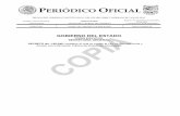PERIÓDICO OFICIAL - tamaulipas.gob.mx · periÓdico oficial Órgano del gobierno constitucional del estado libre y soberano de tamaulipas periódico oficial del estado tamaulipas