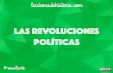 LAS REVOLUCIONES POLÍTICAS - …leccionesdehistoria.com/4ESO/UD/Revoluciones.pdf · Las nuevas ideas ilustradas y el crecimiento económico del siglo XVIII anunciaron una época