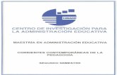 CENTRO DE INVESTIGAC~ON PARA …cinade.edu.mx/antologias/corrientesContemporaneasdelaPedagogia.pdf · Educacion y Pedagogia .