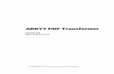 ABBYY PDF Transformerfr7.abbyy.com/pdftransformer20/Guide_Spanish.pdf · PC con procesador Intel® Pentium®/Celeron®/Xeon™, AMD K6/Athlon™/Duron™ o compatible. ... Microsoft