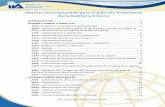 Normas Internacionales para el Ejercicio Profesional de … · Estas normas rigen a partir de Enero 1 de 2013 Página 2 de 25 2070 - Proveedor de servicios externos y responsabilidad