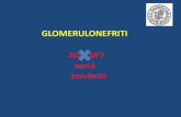 GLOMERULONEFRITI - Come curare l'enuresienuresi.net/sites/default/files/conference_proceedings/Giani... · Sindrome nefritica Escrezione G.R. ... KDIGO, Kidney International Supplements