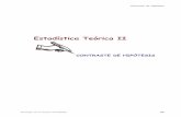 Estadística Teórica II - fuenterrebollo.com · Contraste de Hipótesis Santiago de la Fuente Fernández 99