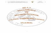 COLEGIO CONCERTADO VIRGEN DEL CARMEN DE … · colegio concertado "virgen del carmen" de vila-real se-1.7 sistema de gestiÓn de calidad revisión 0 reglamento de rÉgimen interior
