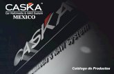 Catálogo de Productos - caskamexico.files.wordpress.com · servicios de conexión a la red desde el auto, sistemas de seguridad, entre otros. CASKA Global Gloria CASKA Coagent ha