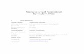 Curriculum Mariano Palamidessi - ANII | Agencia … · Estado civil: Casado, una hija (Milena Palamidessi) y un hijo (Dante Palamidessi). Domicilio ...