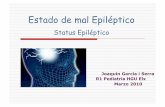 Status Epiléptico - PediatrasElche's Blog – web para ... · -Factores de mal pronostico en el estado epiléptico convulsivo An Pediatr (Barc). 2005 Oct;63(4):307-13. Reig S., Sanchez