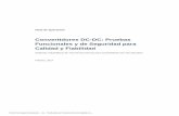 Convertidores DC-DC: Pruebas Funcionales y de …idm-instrumentos.es/wp-content/uploads/2016/04/Convertidores-DC_D… · Alimentación a través de Ethernet (POE), Reguladores de
